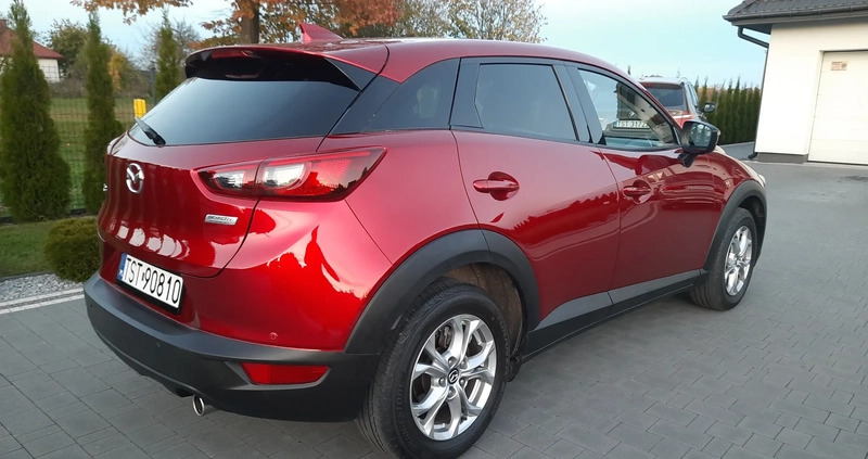 Mazda CX-3 cena 76900 przebieg: 41000, rok produkcji 2019 z Starachowice małe 46